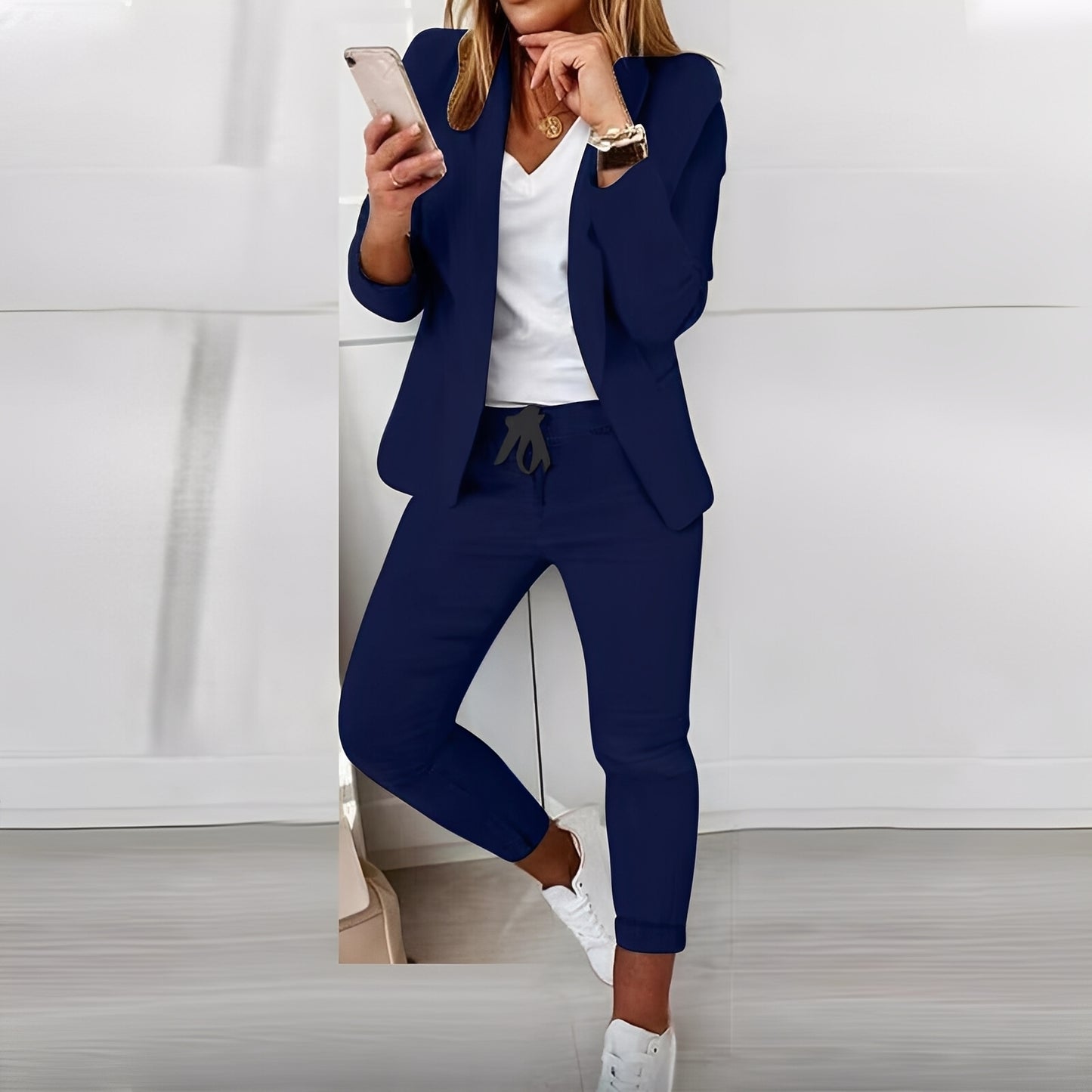 Madelyn - Lässiges Oberteil und Hose für Damen