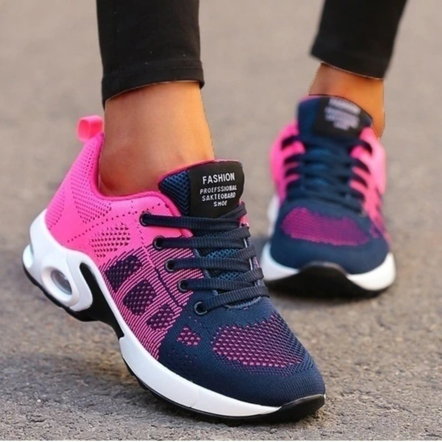 Lina - Leichte Orthopädische Sneaker mit Atmungsaktiver Polsterung
