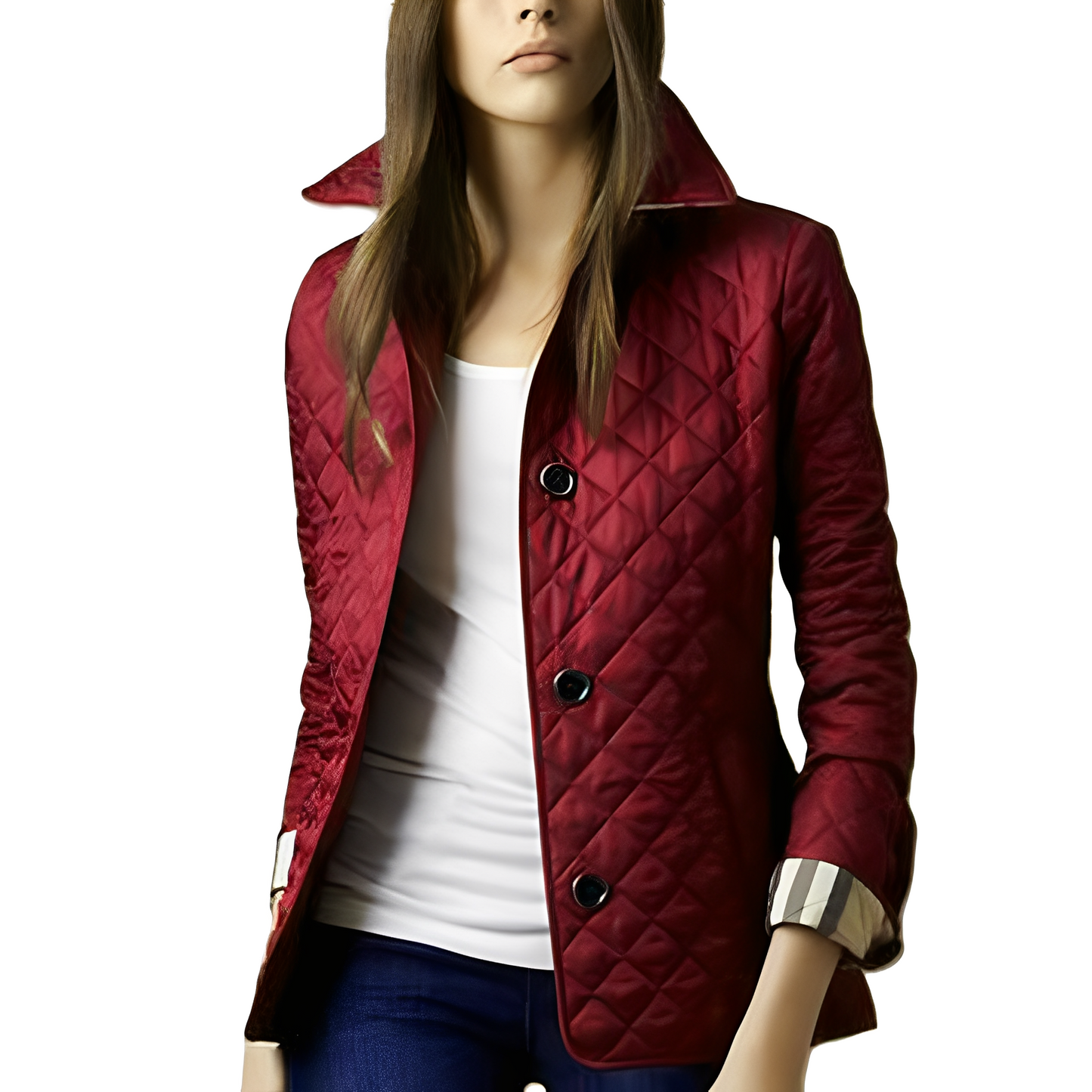 Meryl - Warme, schmal geschnittene Jacke für Damen