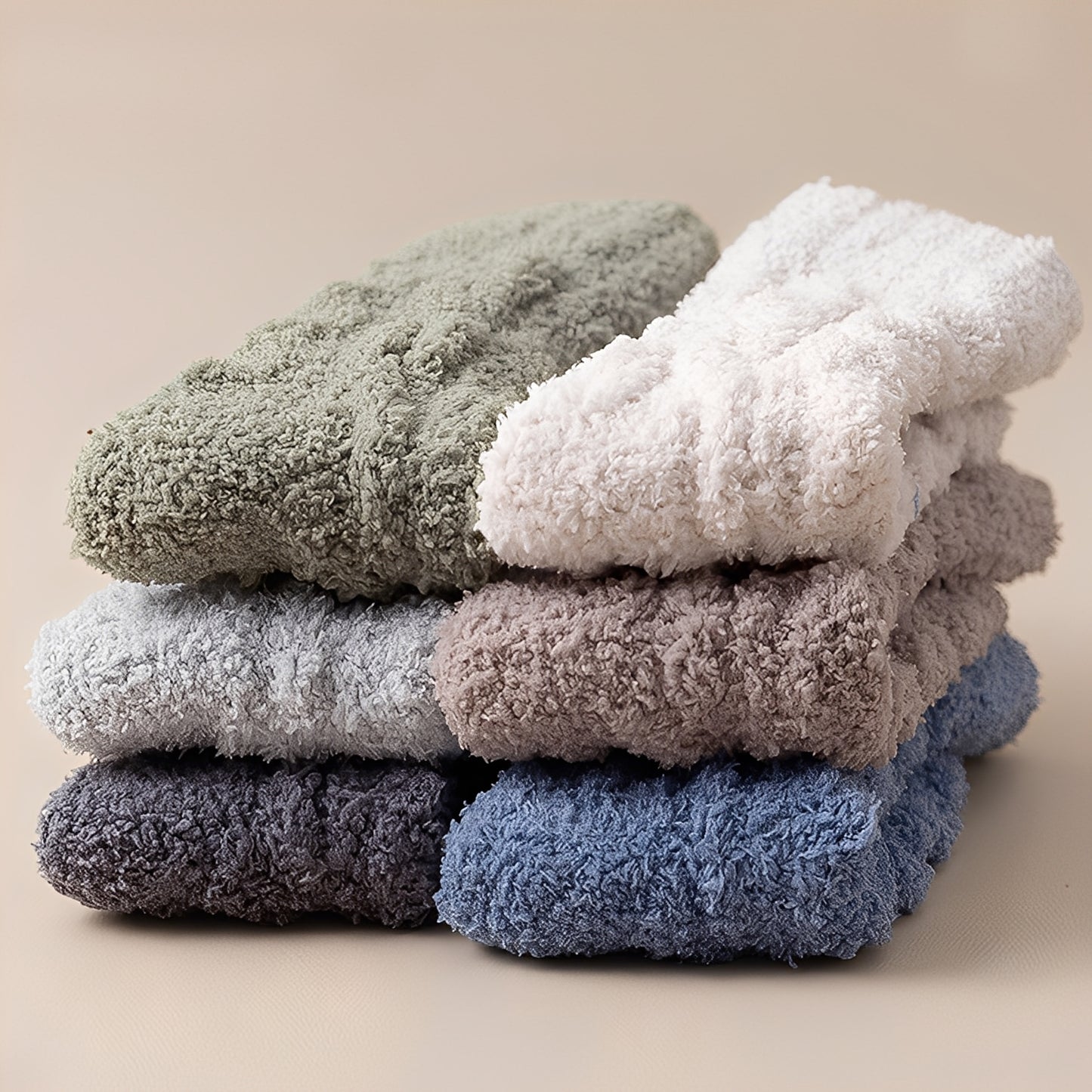 Neely - Unisex-Socken aus warmem Samt-Fleece