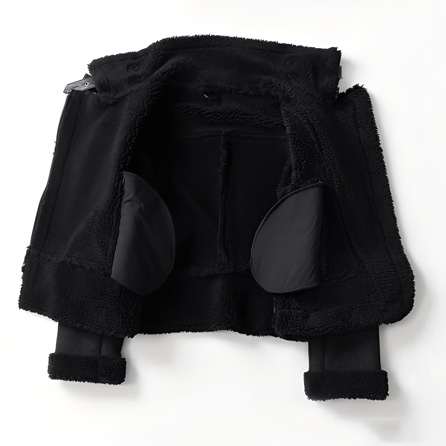 Yasmine - Warme Bikerjacke aus Lammfell für Damen