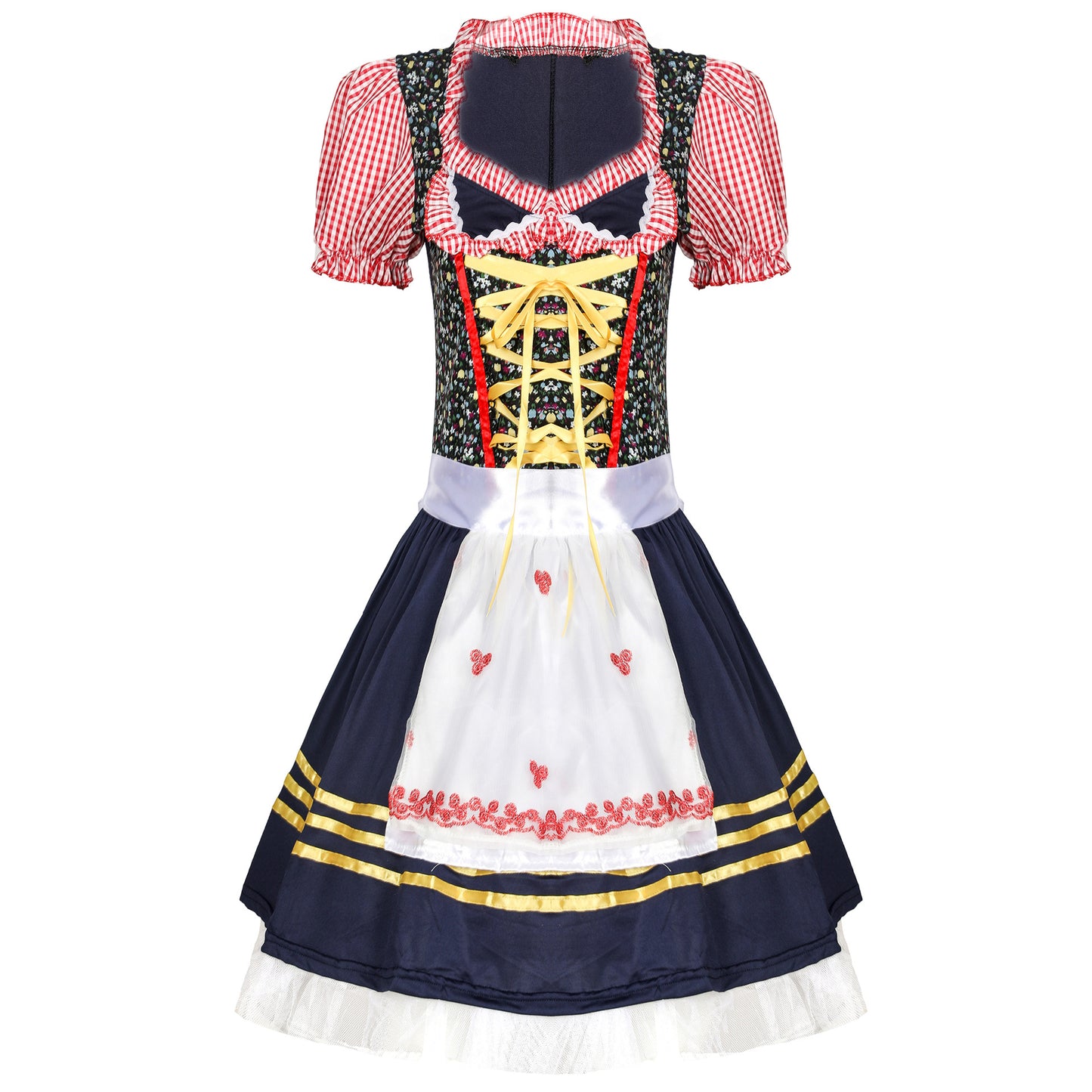 Ellen - Modernes Oktoberfest-Dirndl-Minikleid für Damen