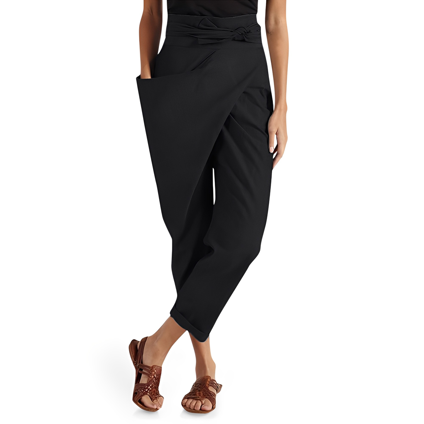 Courteney - Lässige Haremshose mit hoher Taille für Damen
