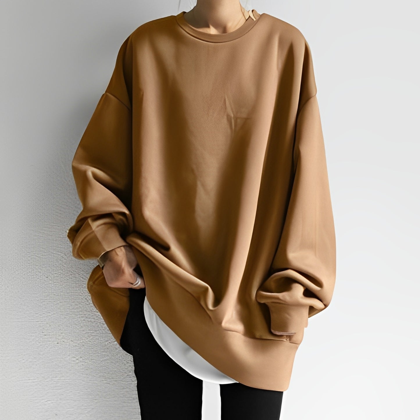 Abegail - Oversized-Langpullover für Damen