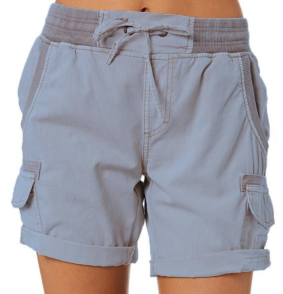 Camellia - Lässige Sommer-Cargoshorts für Damen