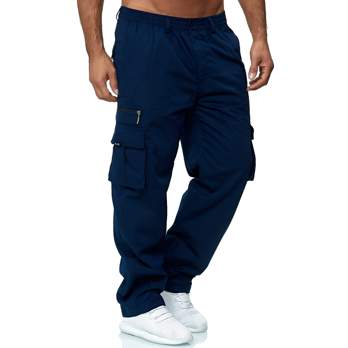 Randolf - Lässige, locker sitzende Cargo-Hose für Herren