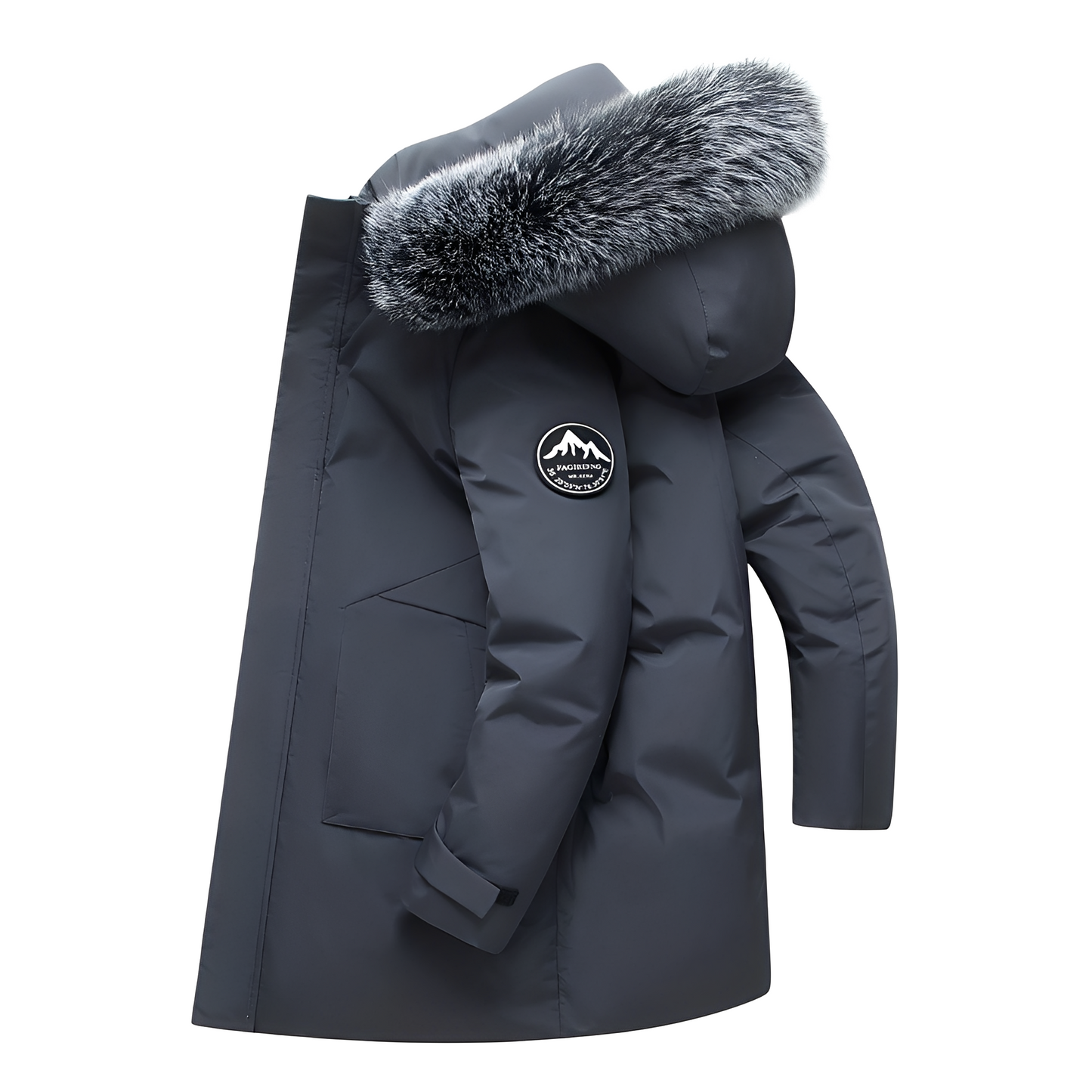 Crosby - Daunenjacke mit Fellkapuze für Herren
