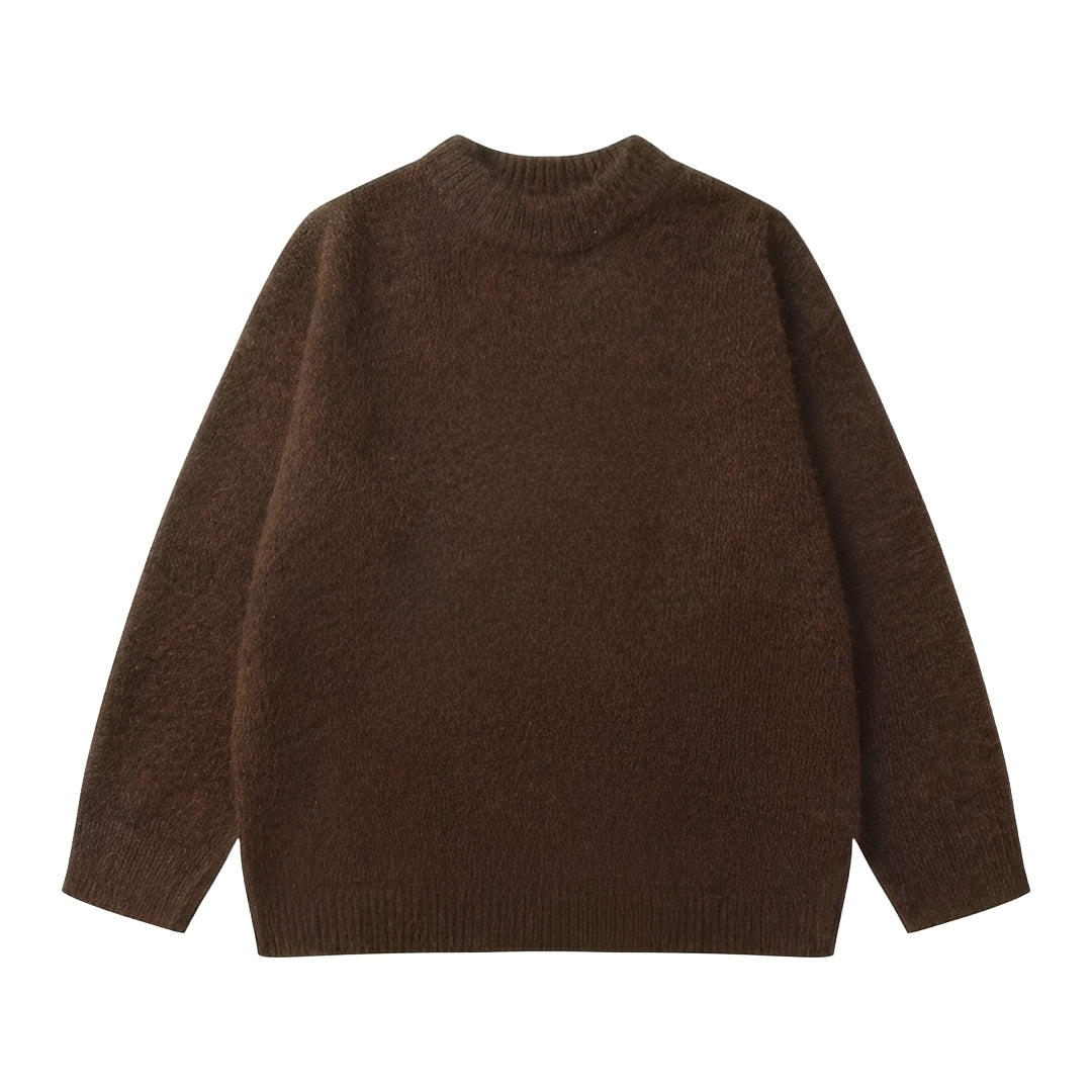 Olyvia - Lockerer, schlichter Pullover für Damen