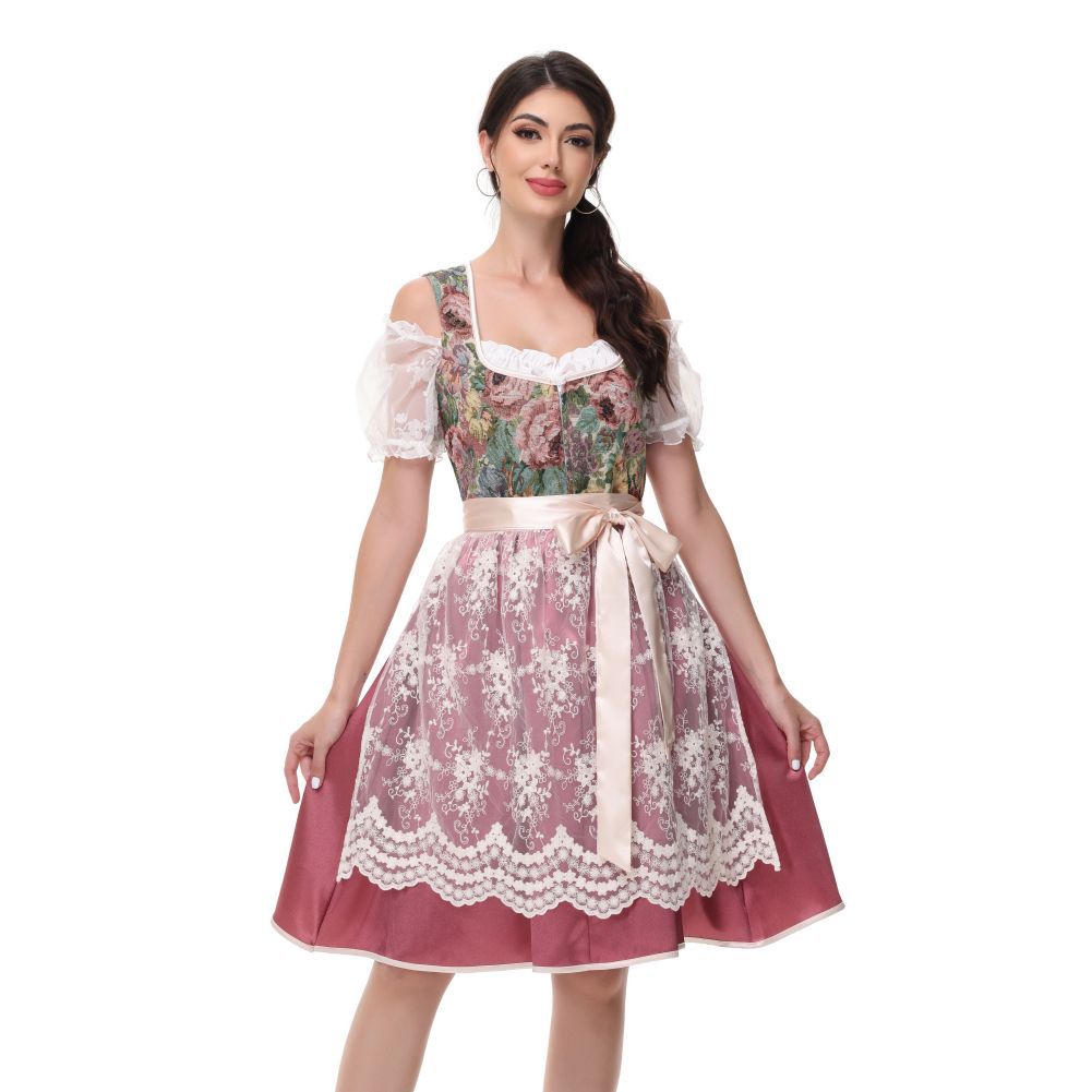 Esmaralda - Elegantes Oktoberfest-Dirndlkleid aus Spitze für Damen