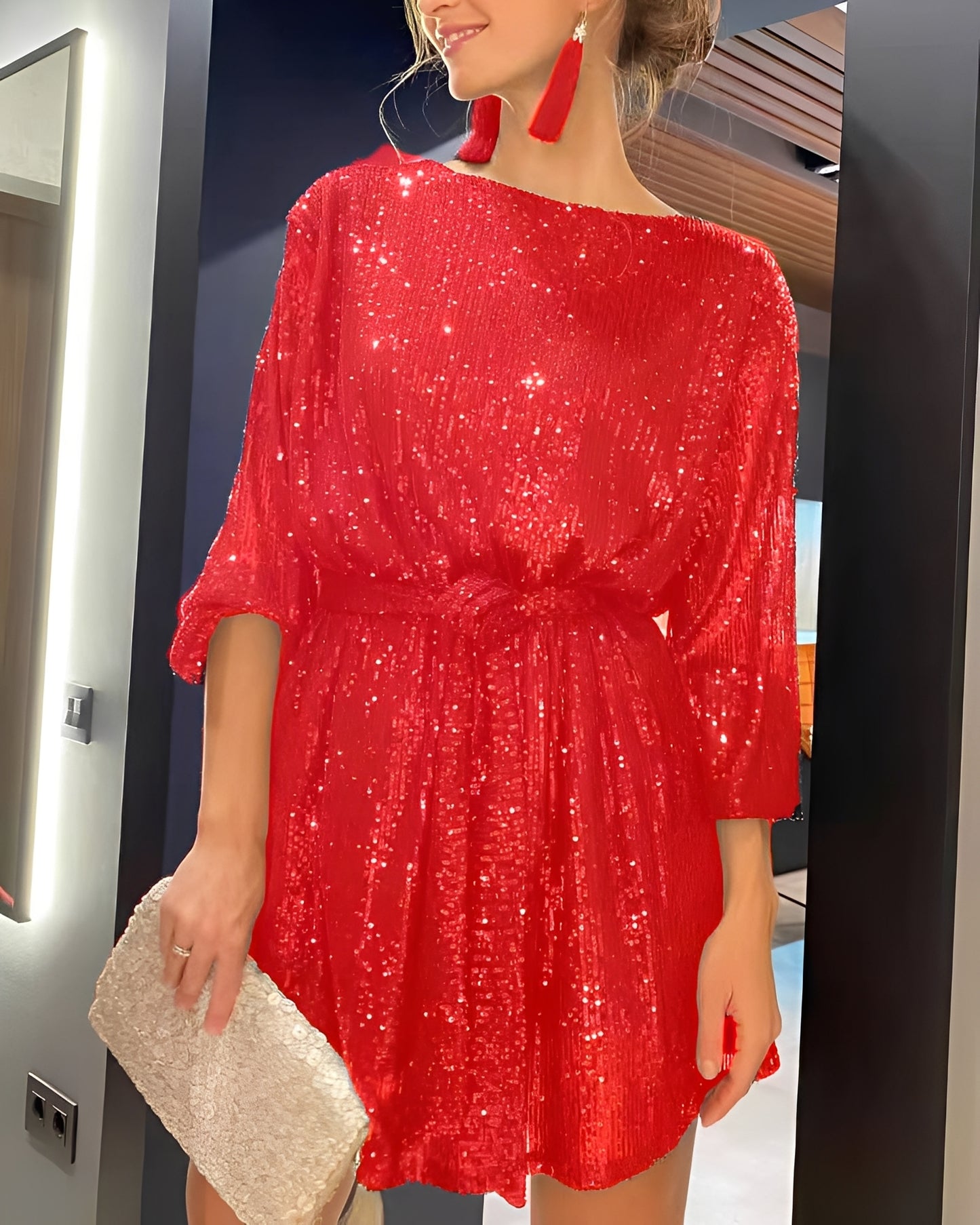 Mirabel - Funkelndes Mini-Partykleid für Damen