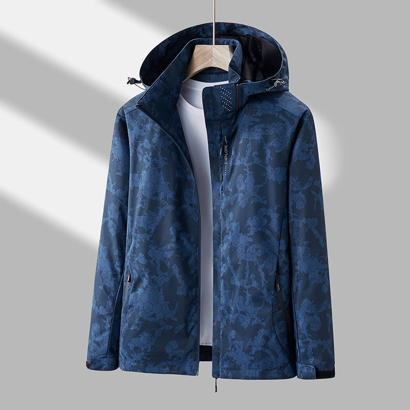 Daly - Unisex-Windjacke mit Aufdruck