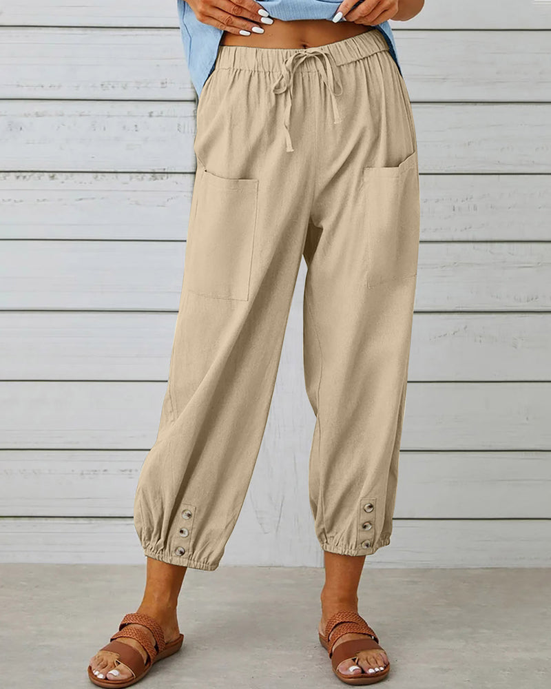 Camila- Modische Bequeme Hose mit Hoher Taille