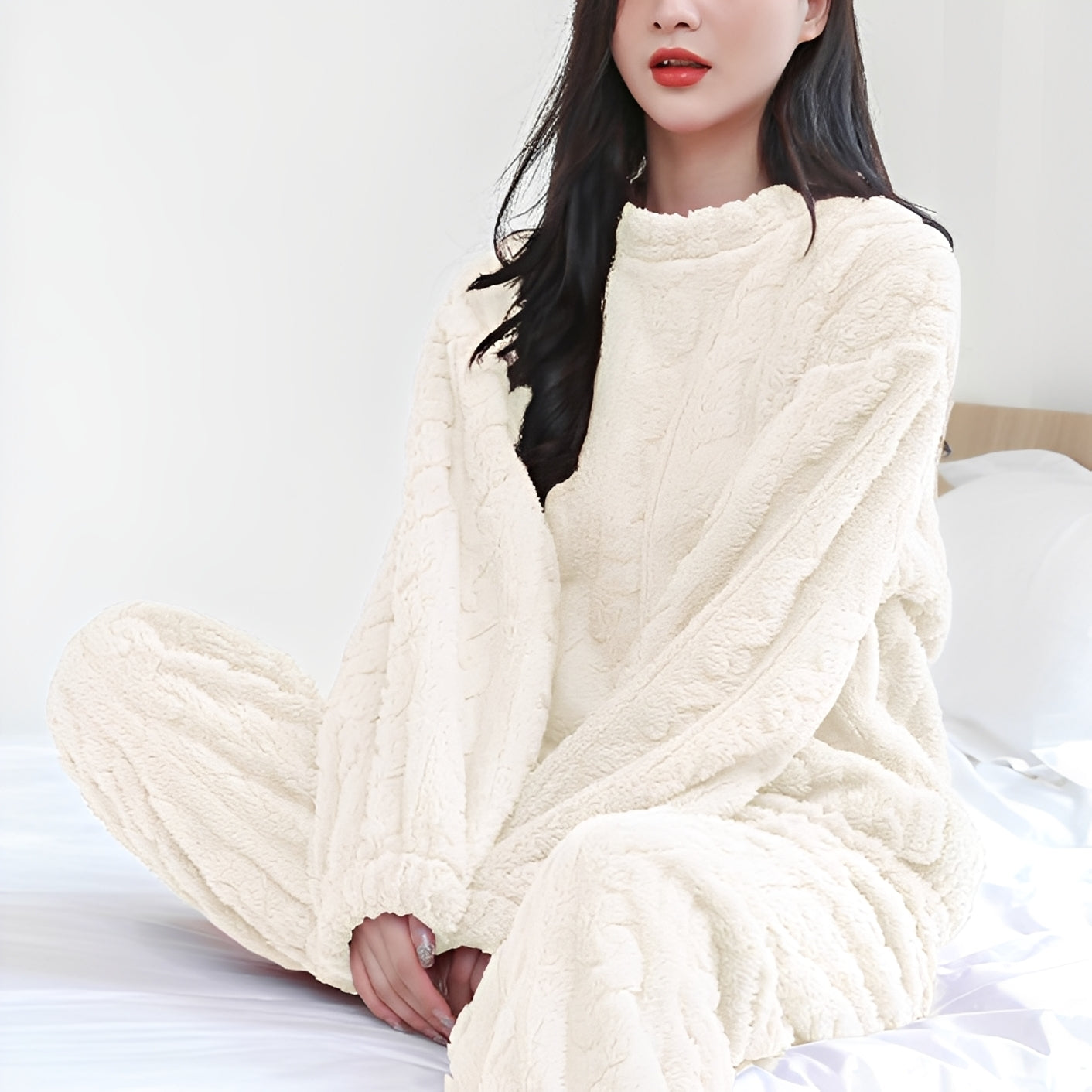 Melyssa - Gemütlicher, dicker Pyjama für Damen