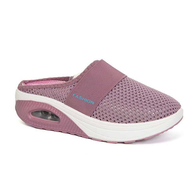 Wendi - Orthopädische Slip-On-Keilsandalen für Damen