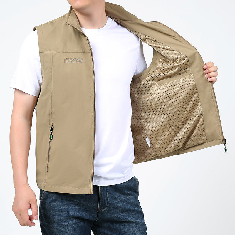 Marvin - Lässige Weste mit Taschen für Herren