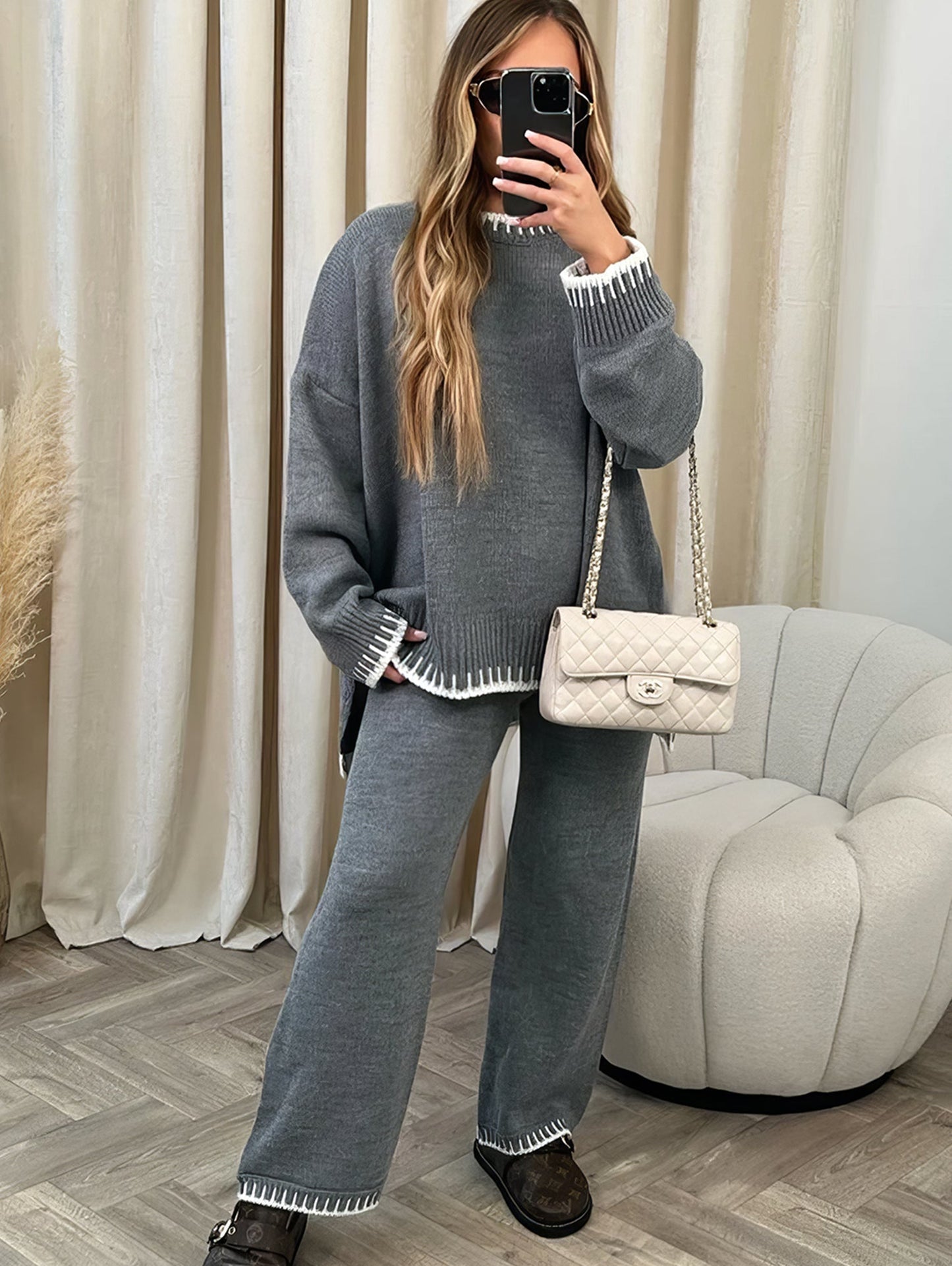 Elyzabeth - Bequemes, locker sitzendes Set für Damen