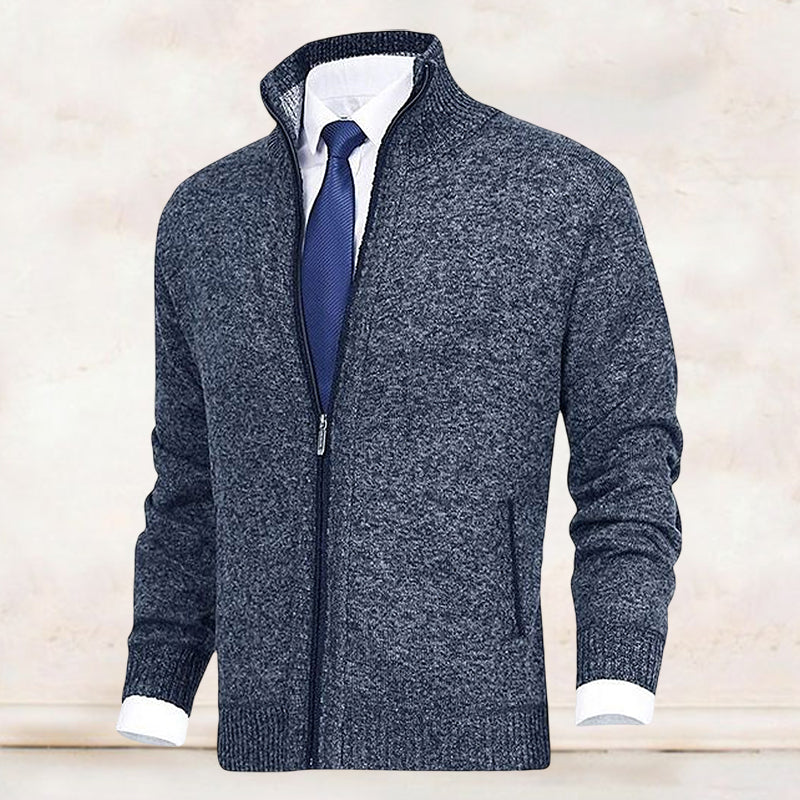 Saber – Strickjacke mit Kragen