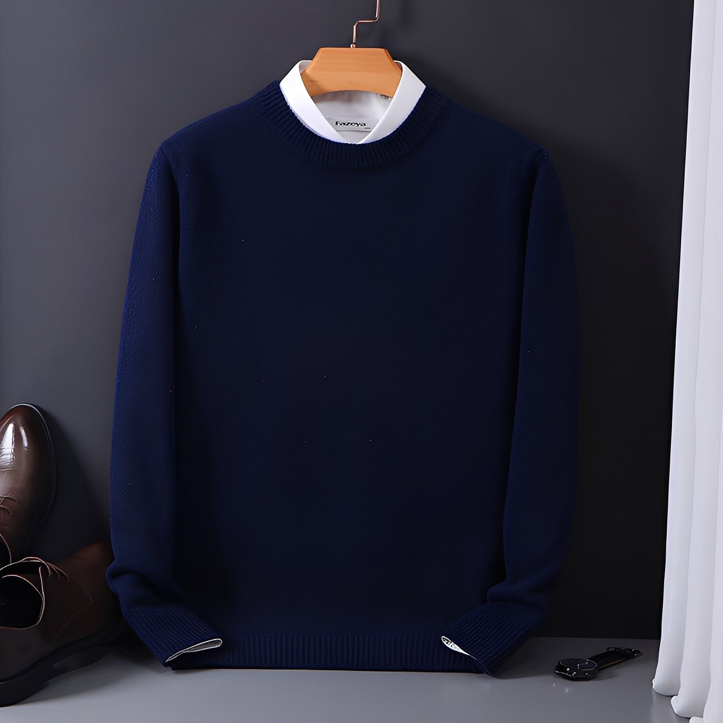 Esmund - Lässiger, locker sitzender Kaschmirpullover für Herren