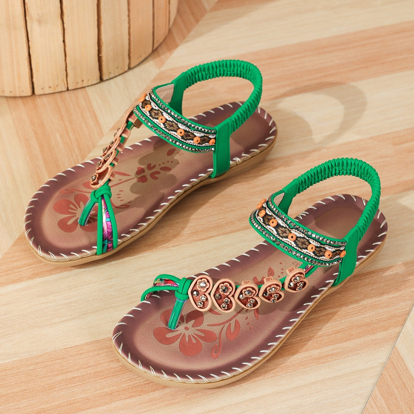 Nichole - Gemütliche Boho-Sandalen für Frauen