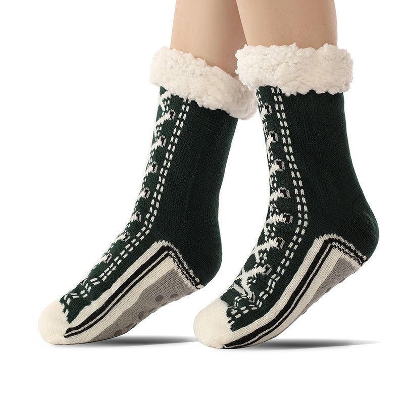 Sharla - Stilvolle Berber-Fleece-Socken für Damen
