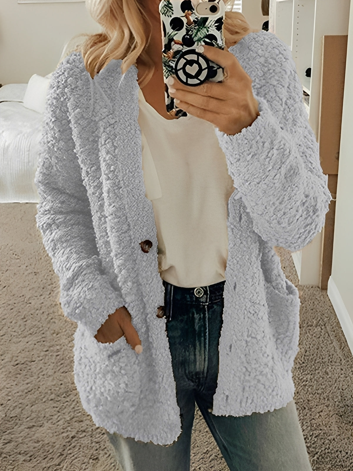 Elaine - Bequemer Freizeit-Cardigan für Damen
