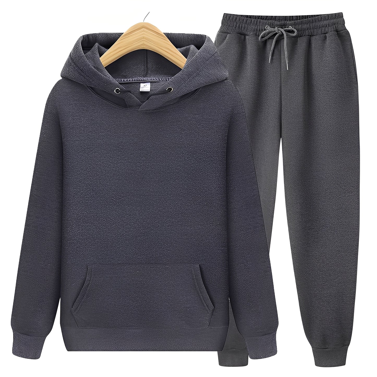 Aric - Lässiges Unisex-Set aus Hoodie und Hose