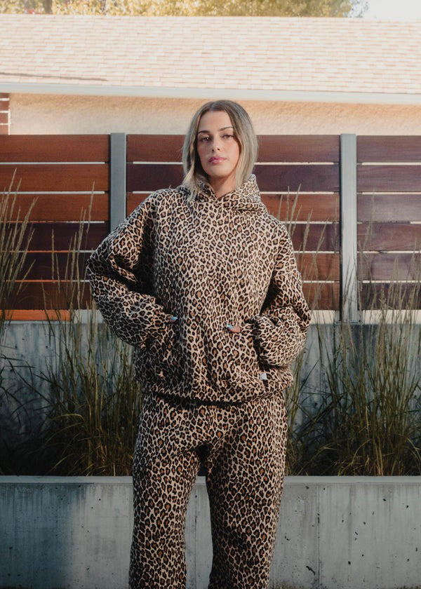 Elena – Sweatshirt mit Leopardenmuster