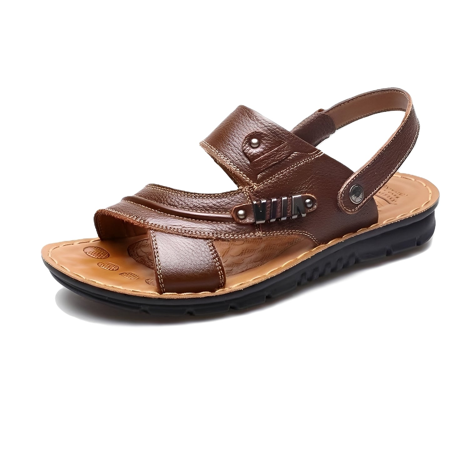 Jenson - Schlichte, stilvolle orthopädische Sandalen für Herren