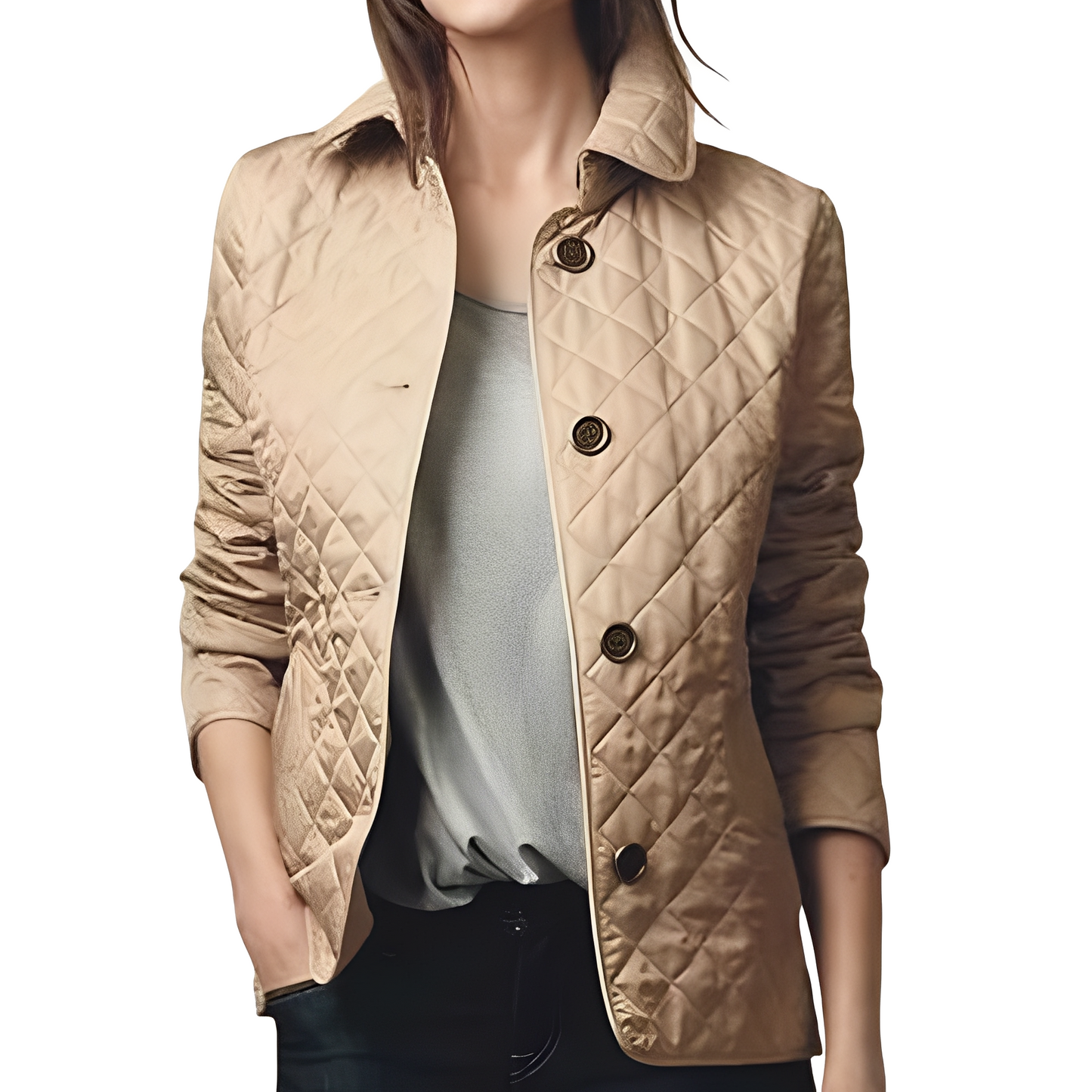Astoria - Stilvolle Slim-Fit-Jacke mit Knöpfen für Herren