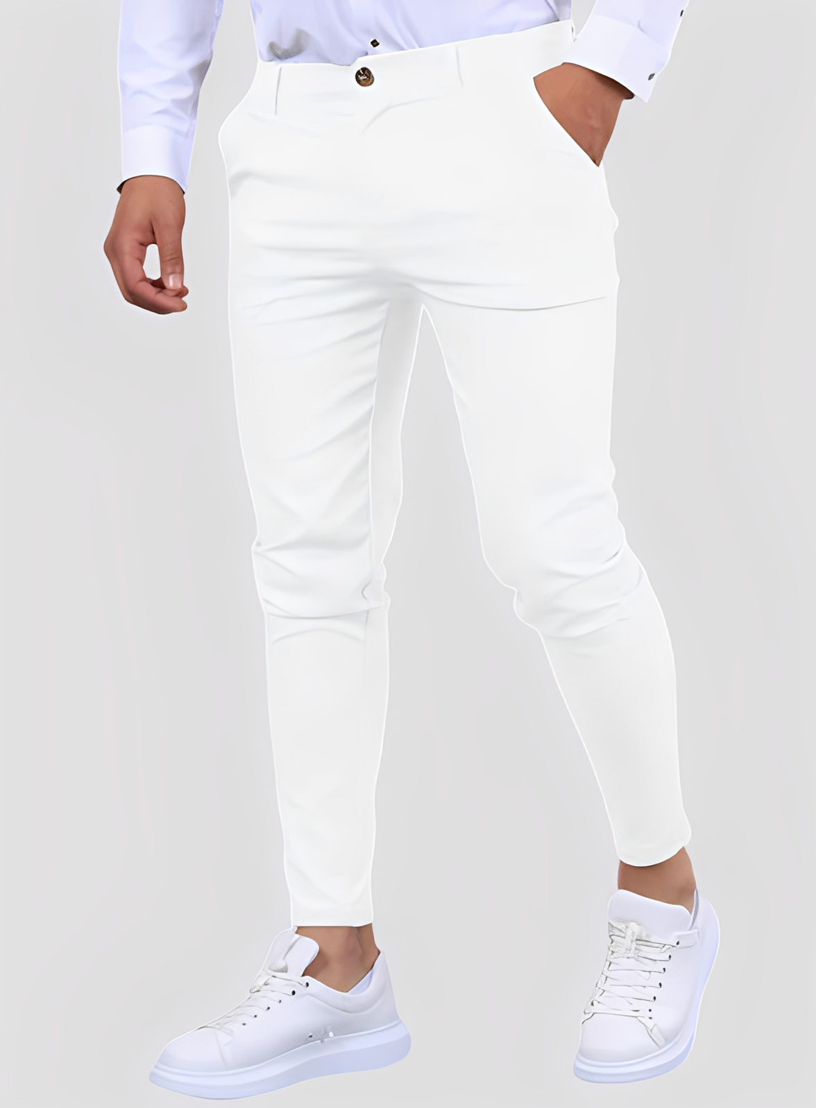 Reynard - Formelle, dehnbare Skinny-Hose für Herren