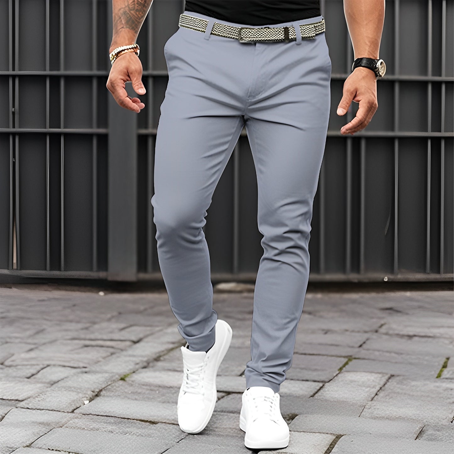 Jaron - Stilvolle, lässige Slim-Fit-Hose für Herren