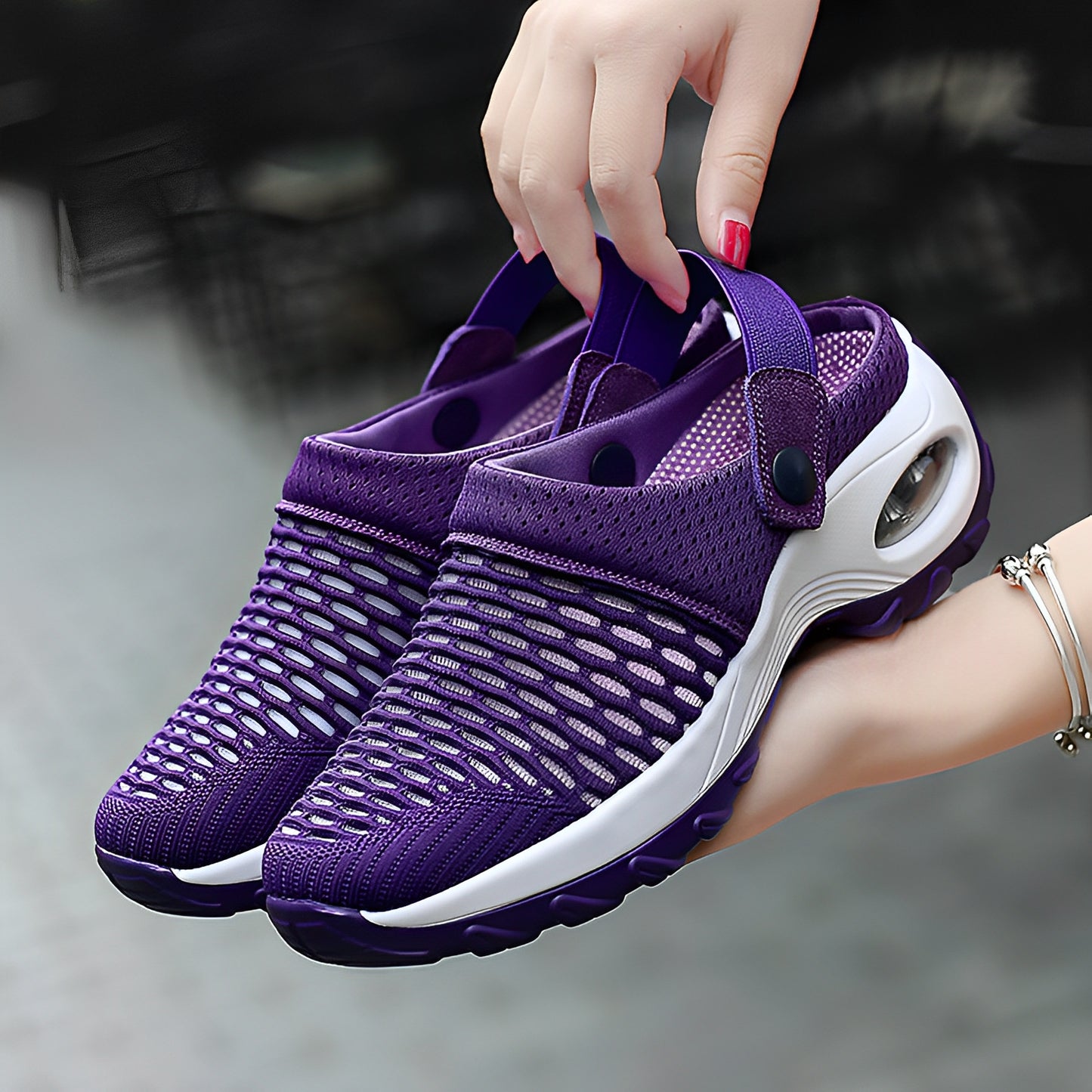 Narelle - Bequeme Mesh-Luftpolsterschuhe für Damen