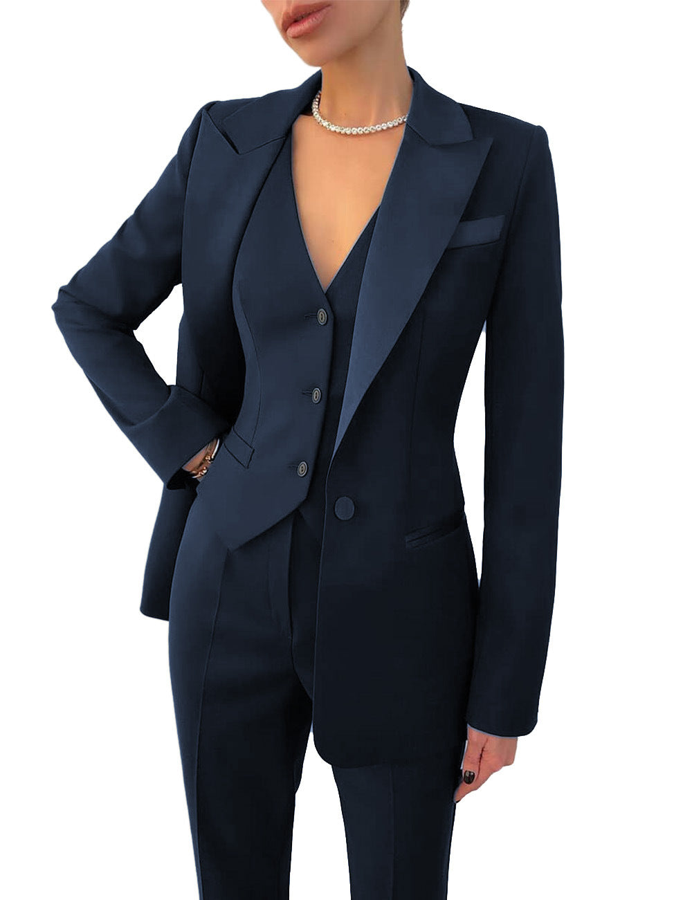 Keanna - Formelles dreiteiliges Business-Set für Damen
