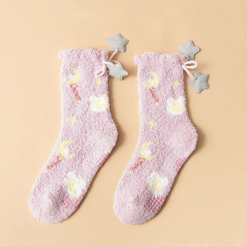 Ramona - Stilvolle, dicke Fleece-Wintersocken für Damen