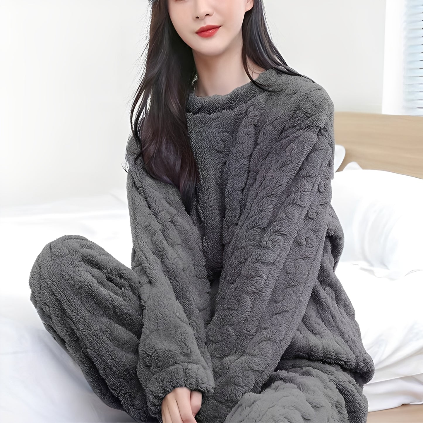 Melyssa - Gemütlicher, dicker Pyjama für Damen