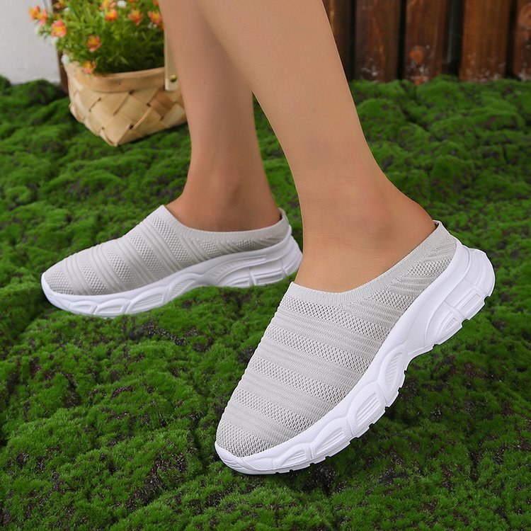 Malani - Moderne Slip-On-Sneaker mit Keilabsatz für Damen