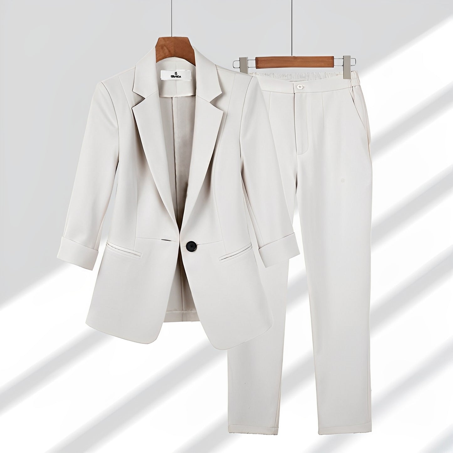 Cassarah - Formelles Blazer- und Hosen-Set für Damen