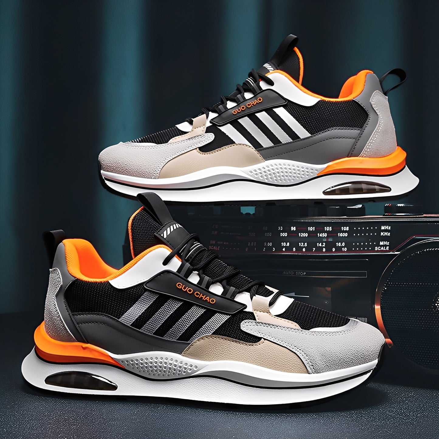 Hector - stilvolle, atmungsaktive Sneakers für Herren