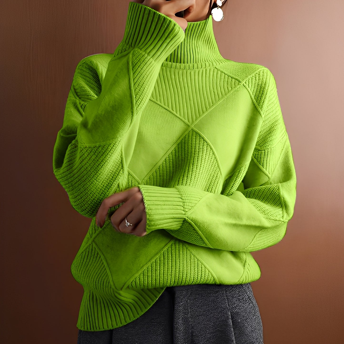 Morgan - Stilvoller Kaschmir-Rollkragenpullover für Damen
