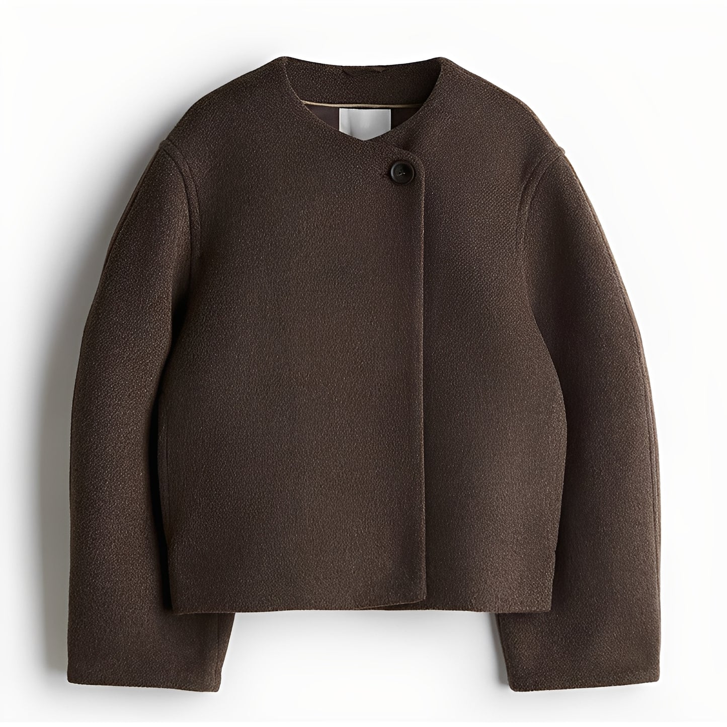 Beatrice - Eleganter kurzer Mantel aus Wolle für Damen