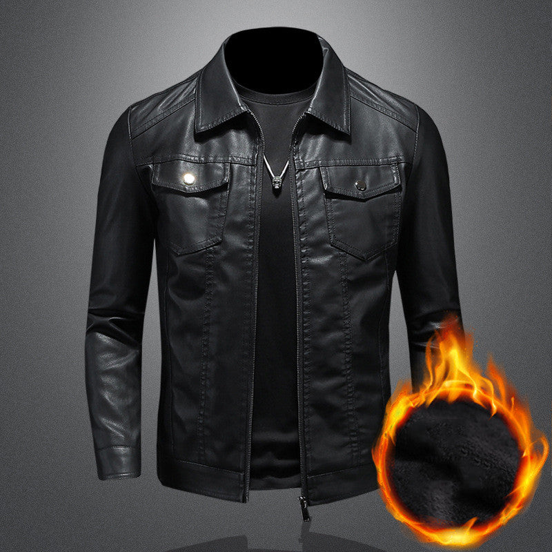 Nelson - Lässige Biker-Lederjacke für Herren