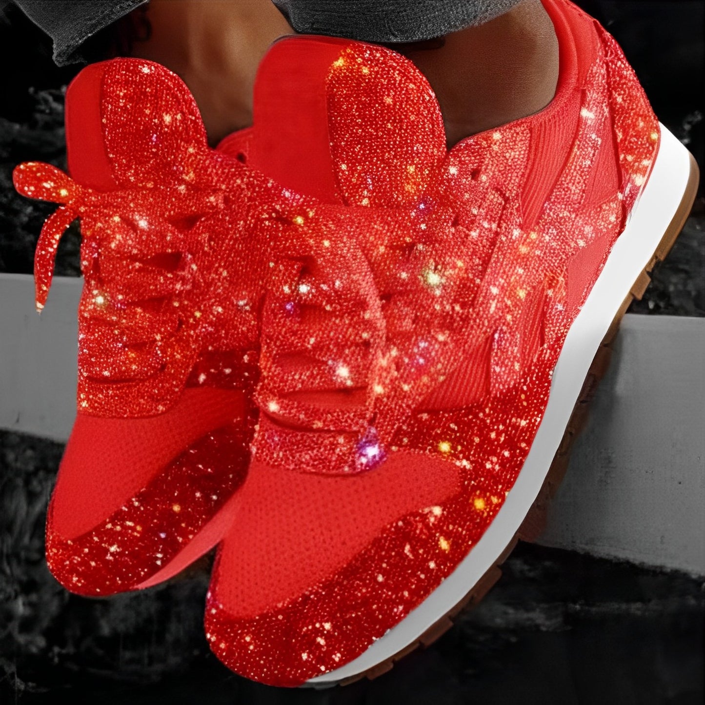 Marie - Stilvolle Schuhe mit Pailletten für Damen