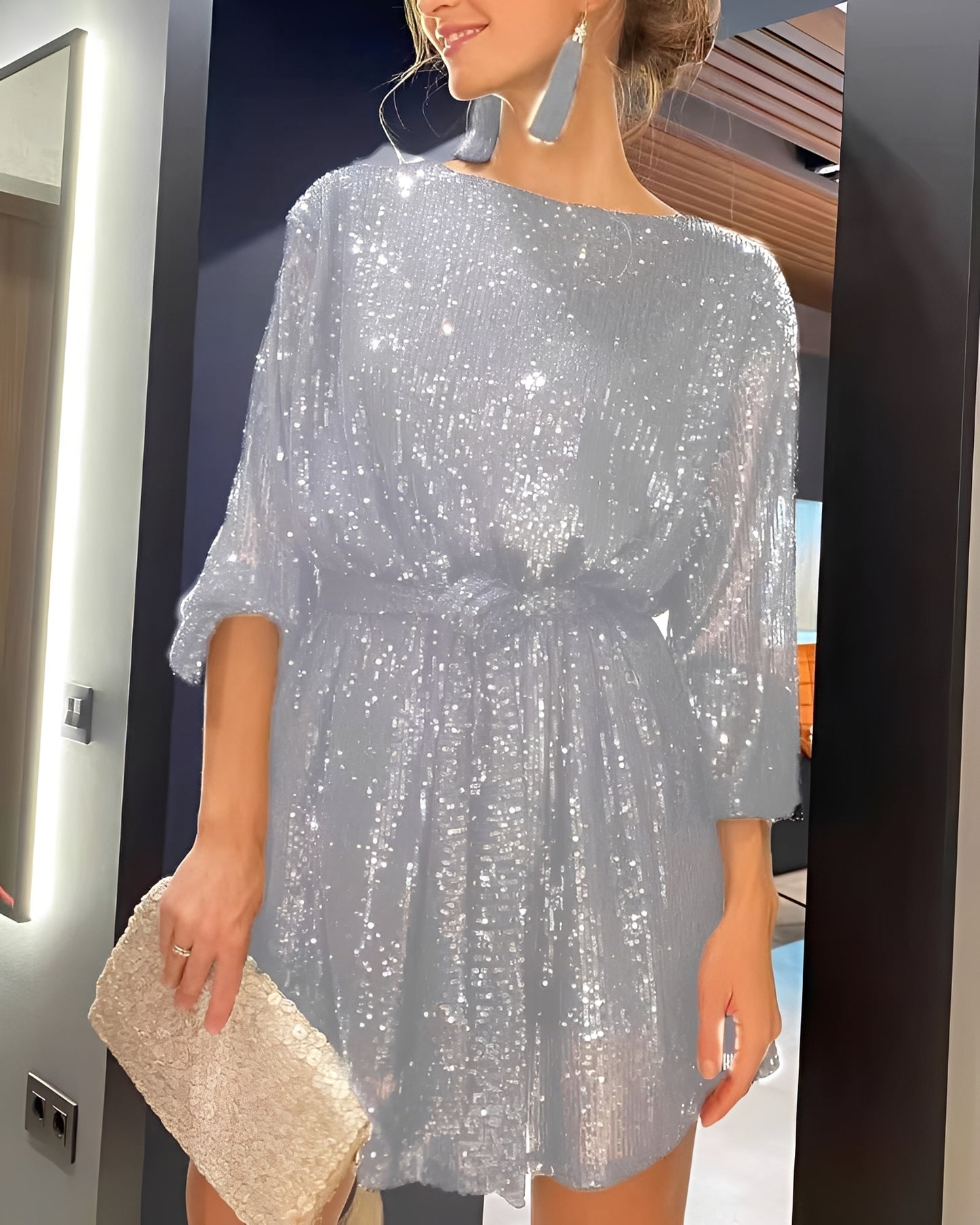 Mirabel - Funkelndes Mini-Partykleid für Damen