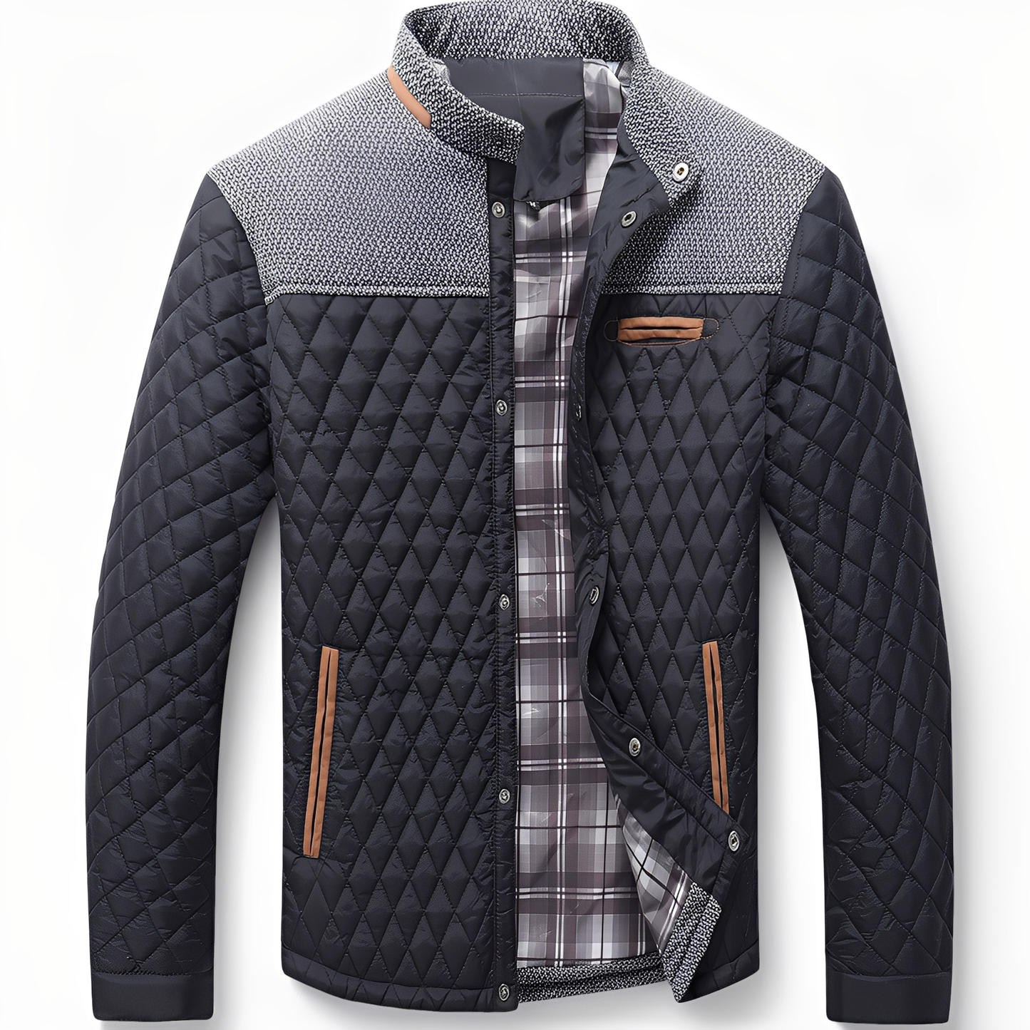 Alvin - Lässige, wattierte Steppjacke für Herren