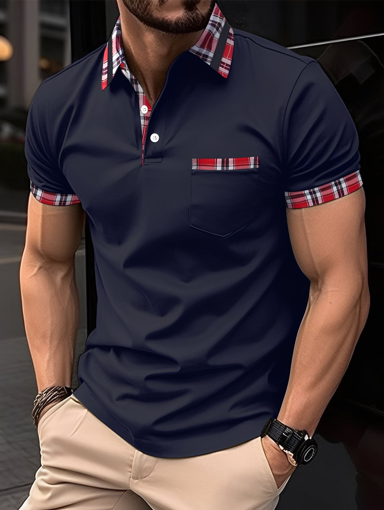 Ryker - Stilvolles Poloshirt mit Tasche für Herren