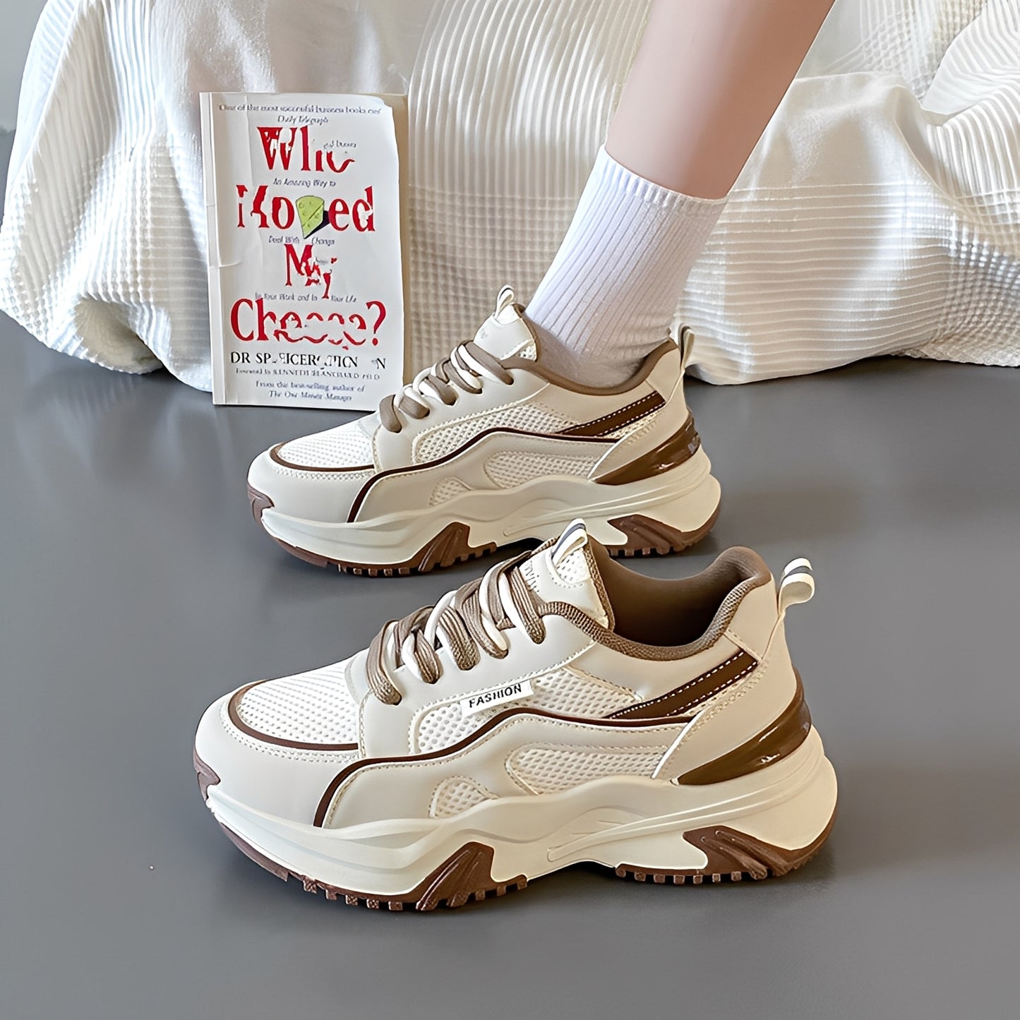 Sophie - Stilvolle Sneaker mit dicker Sohle für Damen