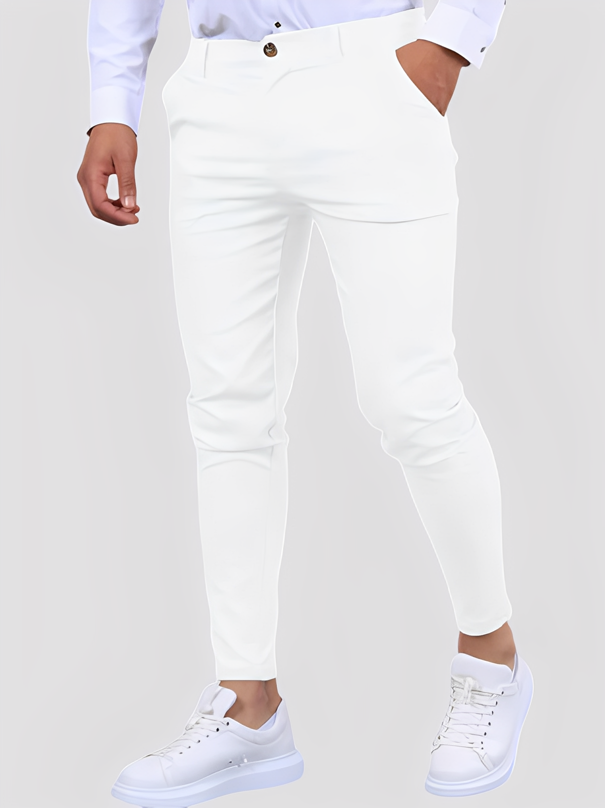 Shelton - Lässige Stretch-Hose mit schmaler Passform für Herren