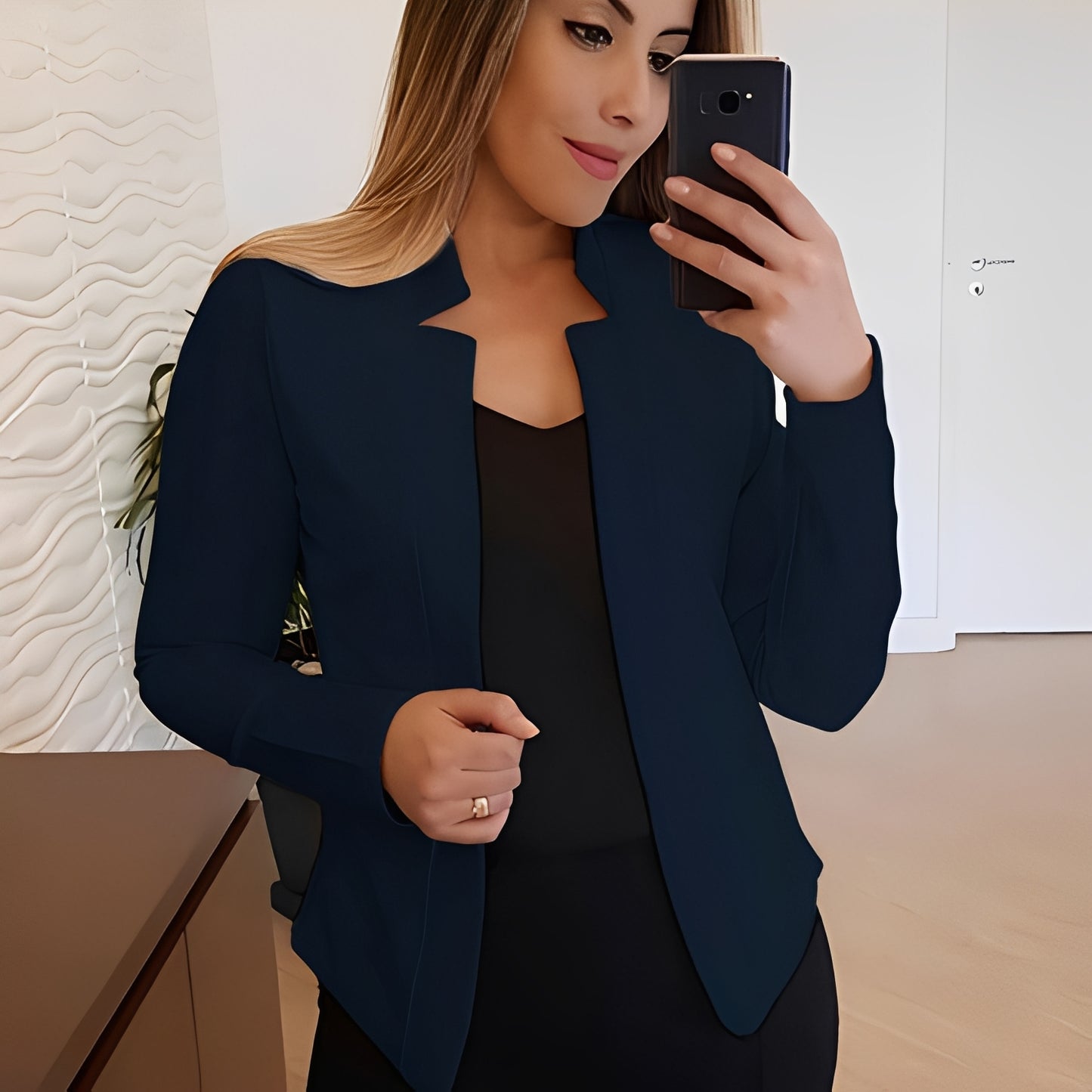 Marsha - Eleganter Blazer mit Reverskragen für Damen