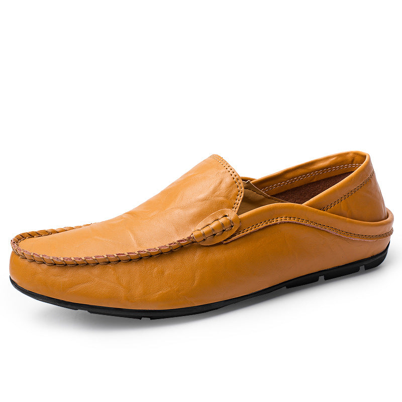 Edric - Formelle, bequeme Leder-Slipper für Herren