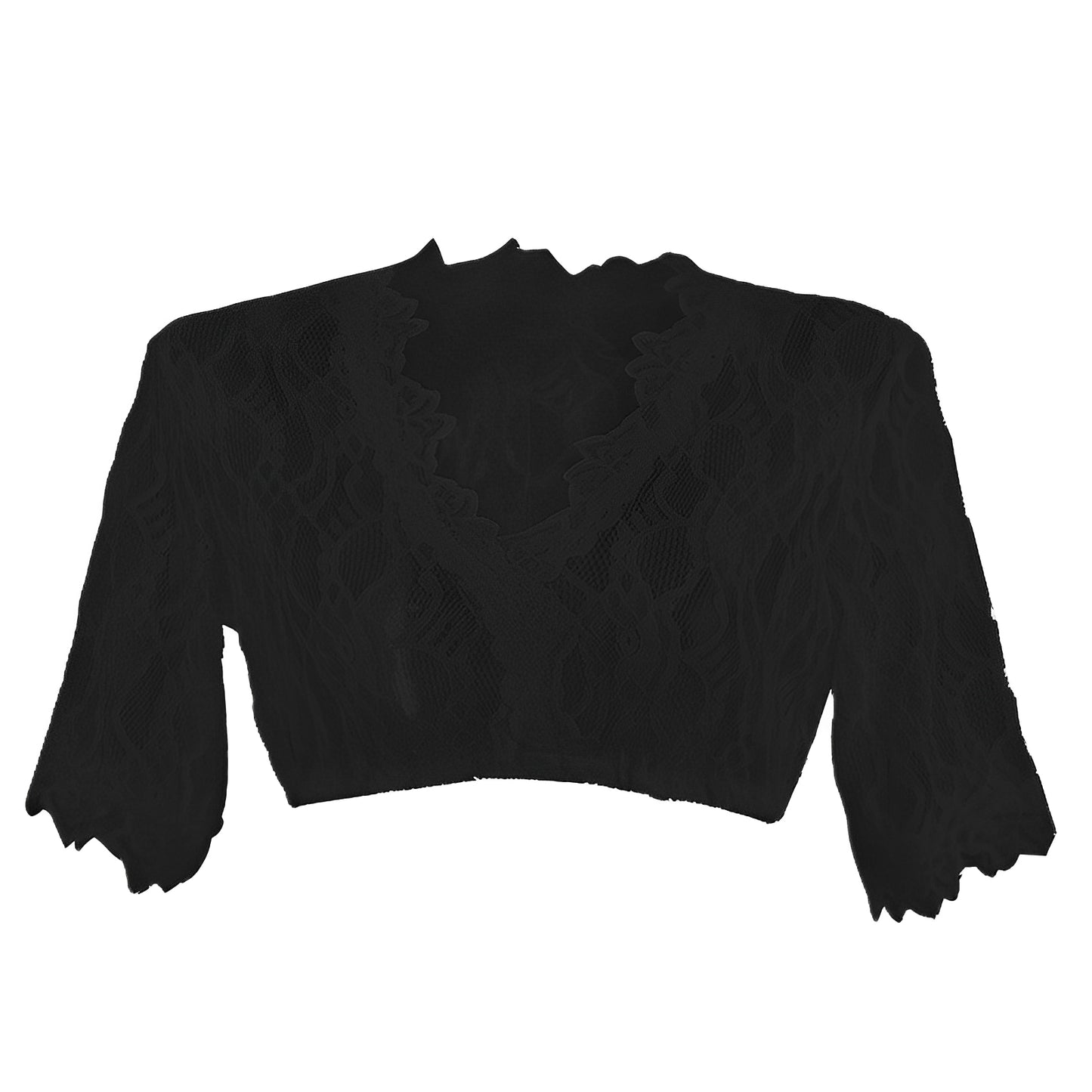 Bonnie - Stilvolle Oktoberfest-Dirndlbluse aus Mesh für Damen